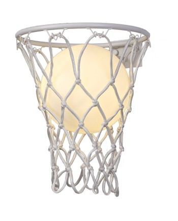 ***OFER/DES***  BASKETBALL * APLIQUE CESTA BALONCESTO BLANCO